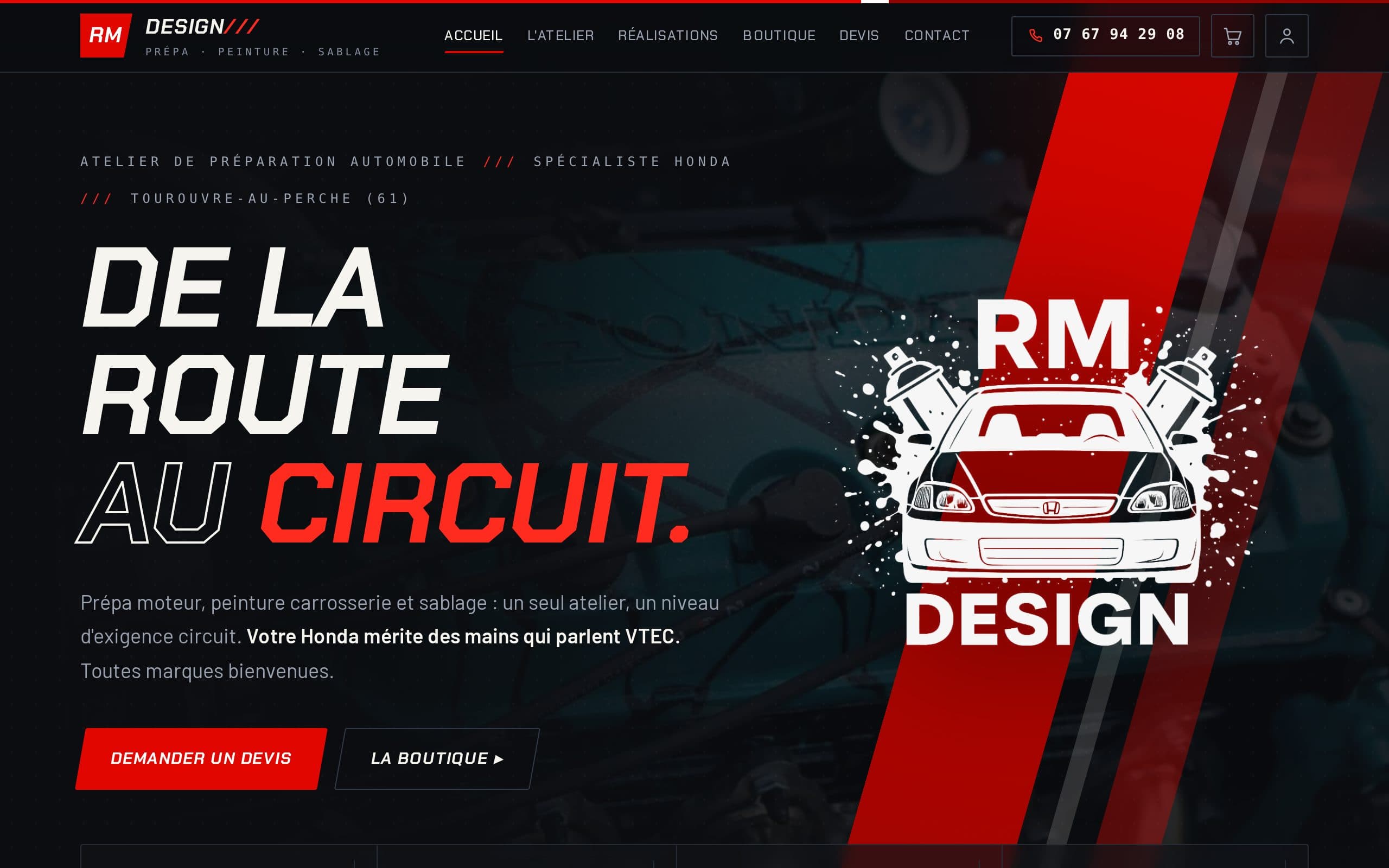 Page d’accueil de rmdesign-atelier.fr